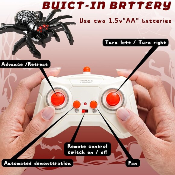 Wall Climbing Remote Control Spider - Picture 5 of 12